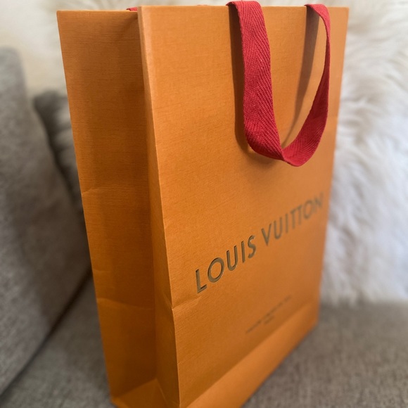 LOUIS VUITTON - Authentic Gift bag 🛍 Sz: 9 3/4” W x 14” H x 4 1/4” D - Picture 6 of 7